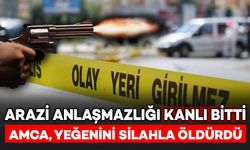 Arazi anlaşmazlığı cinayetle bitti: Amca yeğenini öldürdü