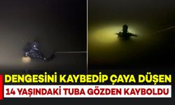 Batman'da Dengesini Kaybedip Çaya Düşen 14 Yaşındaki Tuba Kayboldu