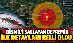 Bismil'i sallayan depremin ilk detayları belli oldu..
