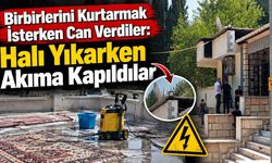 Birbirlerini Kurtarmak İsterken Can Verdiler: Halı Yıkarken Akıma Kapıldılar