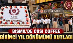 Bismil’de CUSİ Coffee birinci yıl dönümünü kutladı