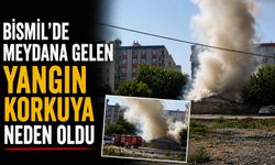 Bismil’de Meydana Gelen Yangın Korkuya Neden Oldu