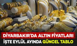 Diyarbakır'da altın fiyatları kaç TL oldu? İşte Eylül ayında son tablo