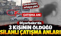 Diyarbakır’da 3 kişinin öldüğü silahlı çatışma anlarına ait görüntüler ortaya çıktı