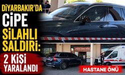 Diyarbakır’da cipe silahlı saldırı: 2 kişi yaralandı