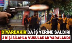 Diyarbakır’da oyun salonuna silahlı saldırı: 3 kişi yaralandı
