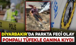 Diyarbakır’da parkta pompalı tüfekle kendi canına kıydı