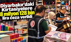 Diyarbakır’daki kırtasiyelere 8 milyon 128 bin lira ceza verildi