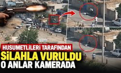 Husumetlileri Tarafından Silahla Vuruldu: O Anlar Kamerada