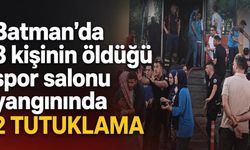 3 kişinin öldüğü spor salonu yangınında 2 tutuklama