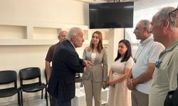 Bismil Belediye Eşbaşkanı Mizgin Ekin’den Selçuk Mızraklı’ya ziyaret