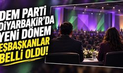 DEM Parti Diyarbakır İl Eşbaşkanları seçildi
