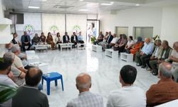 Bismil heyetinden DEM Parti’nin yeni il eşbaşkanlarına ziyaret