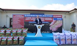 Şahinbey'den Çiftçilere 1800 Ton Tohum Desteği!