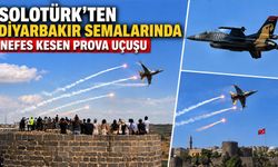 SOLOTÜRK’ten Diyarbakır semalarında nefes kesen prova uçuşu