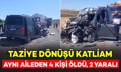 Taziye dönüşü katliam: Aynı aileden 4 kişi öldü, 2 ağır yaralı