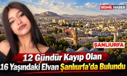 12 Gündür Kayıp Olan 16 Yaşındaki Elvan Şanlıurfa'da Bulundu