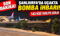 SON DAKİKA! Şanlıurfa’da uçakta bomba ihbarı: 143 kişi tahliye edildi