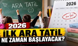 2026 İlk Ara Tatil Ne Zaman Başlayacak?