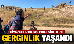 Diyarbakır'da GES Projesine Tepki: Gerginlik Yaşandı
