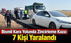 Diyarbakır Bismil Kara Yolunda Zincirleme Kaza: 7 Kişi Yaralandı