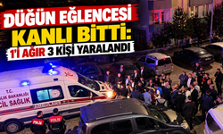 Düğün Eğlencesi Kanlı Bitti: 1’i Ağır, 3 Kişi Yaralandı