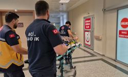 Üç Tekerlekli Motosiklet Kazasında 2 Kişi Hastaneye Kaldırıldı