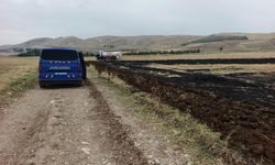 Tarlasında Anız Yakan Çiftçiye Jandarmadan Ceza
