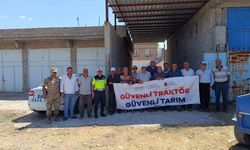 Jandarmadan Çiftçilere "Güvenli Tarım, Güvenli Trafik" Eğitimi