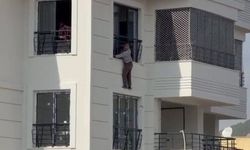 Emniyet kemeri olmadan yüksek binada çalıştı