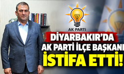 Diyarbakır’da AK Parti İlçe Başkanı İstifa Etti!