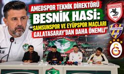Amedspor Teknik Direktörü Besnik Hasi: “Samsunspor ve Eyüpspor Maçları Galatasaray’dan Daha Önemli”