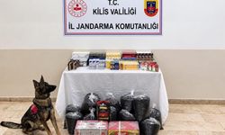Kilis'te Kaçakçılık Operasyonu: 750 Paket Sigara ve 60 Kilogram Çay Ele Geçirildi