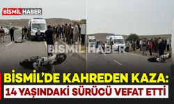 Bismil'de Kahreden Kaza: 14 Yaşındaki Motosiklet Sürücüsü Hayatını Kaybetti