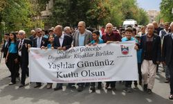 Diyarbakır’da 1 Ekim Dünya Yaşlılar Günü Yürüyüşü Düzenlendi
