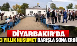 Diyarbakır’da 3 Yıllık Husumet Barışla Sona Erdi