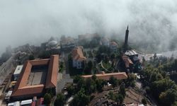 Diyarbakır’da Sis Altında Büyüleyici Manzara: Hevsel ve Surlar Havadan Görüntülendi