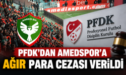 PFDK'dan Amedspor'a Ağır Para Cezası Verildi