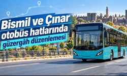 Bismil ve Çınar otobüs hatlarında güzergâh düzenlemesi