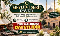 Savur’da Duygu Dolu Mevlid Daveti: Seyyid Ahmed Hamidi Dualarla Anılacak