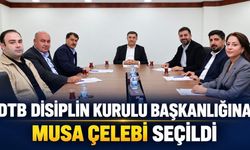 Diyarbakır Ticaret Borsası Disiplin Kurulu Başkanlığına Musa Çelebi seçildi