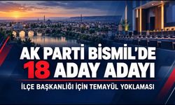 AK Parti Bismil İlçe Başkanlığı İçin Aday Adaylar Başvurdu