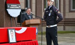 Diyarbakır'da Kalp Krizinden Yaşamını Yitiren Polis Memuru İçin Uğurlama Töreni