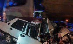 Kontrolden çıkan araç şarampole devrildi, sürücü hastaneye kaldırıldı