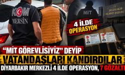 “MİT Görevlisiyiz” Deyip Vatandaşları Kandırdılar: Diyarbakır Merkezli 4 İlde Operasyon, 7 Gözaltı