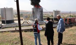 TPAO Petrol Kampındaki Yangın Söndürüldü: 2 Kişi Dumandan Etkilendi