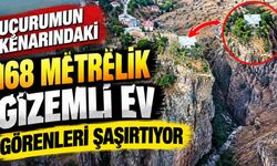 Uçurumun Kenarındaki 168 Metrelik Gizemli Ev Görenleri Şaşırtıyor