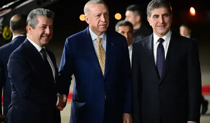 Cumhurbaşkanı Erdoğan Erbil'de! Detaylar haberimizde...
