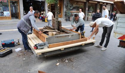 Diyarbakır'da o caddede çalışmalar başladı