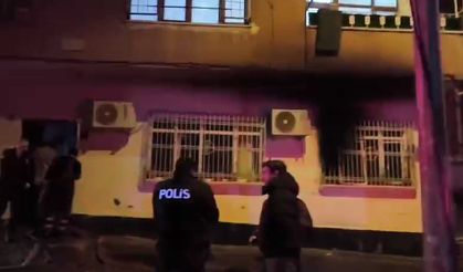 Diyarbakır’da eve molotoflu saldırı sonucu yangın çıktı